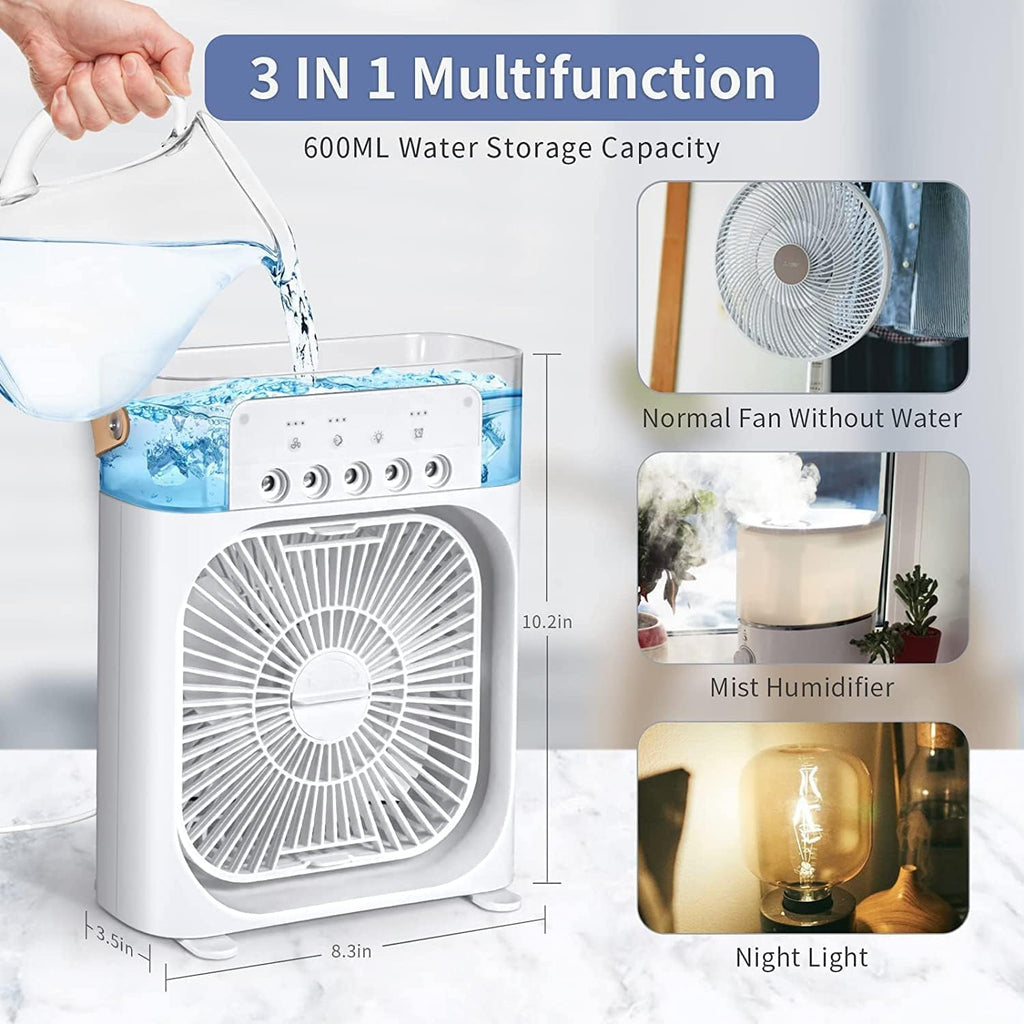 Portable Steam Cooler Fan