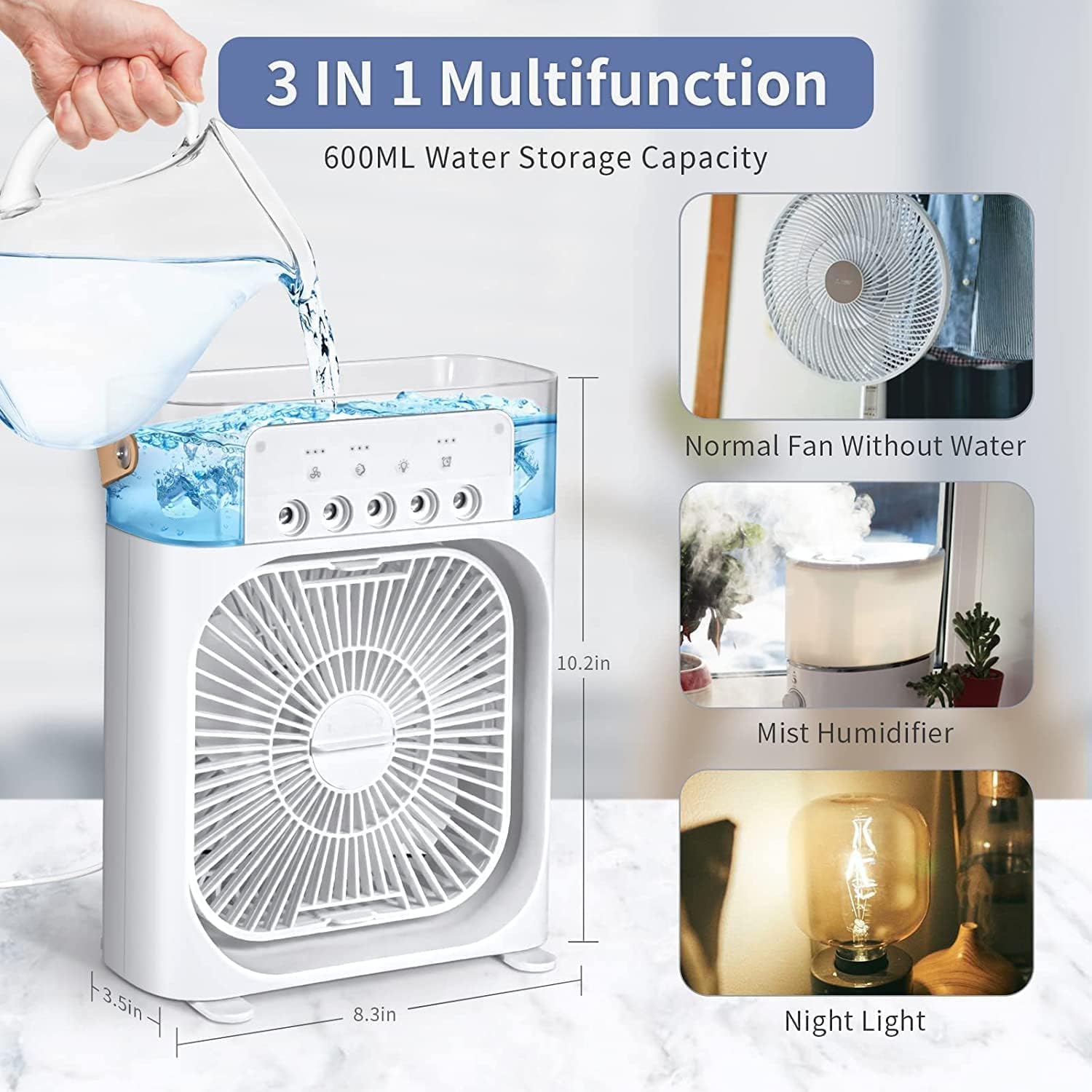 Portable Steam Cooler Fan